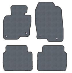 JGO. ALFOMBRAS "OFF ROAD" NEGRA MOD. MAZDA CX-5 I (KE) 2F - 2P+2C