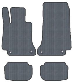 JGO. TAPETES "OFF ROAD" PRETO MOD. MERCEDES CLASSE E (C238) Coupé (2016-) 2F - 2P + 2C