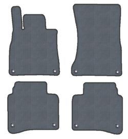 JGO. ALFOMBRAS "OFF ROAD" NEGRA MOD.  MERCEDES CLASE S  W222  (13 - 20)2F - 2P+2C+4T