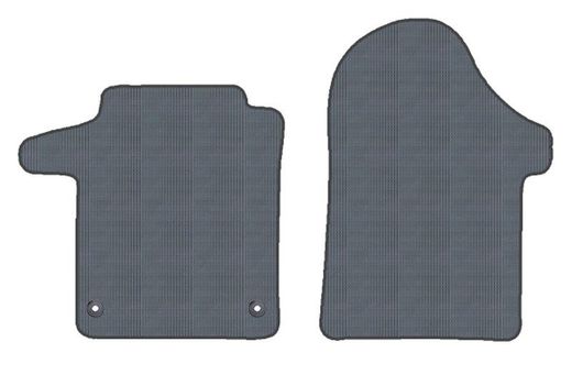 JGO. ALFOMBRAS OFF ROAD NEGRA MOD.  MERCEDES VITO W447 (14-)  ZONA DELANTERA con fijación