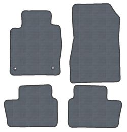 JGO. ALFOMBRAS "OFF ROAD" NEGRA MOD.  NISSAN JUKE II (2019-) 2F - 2P