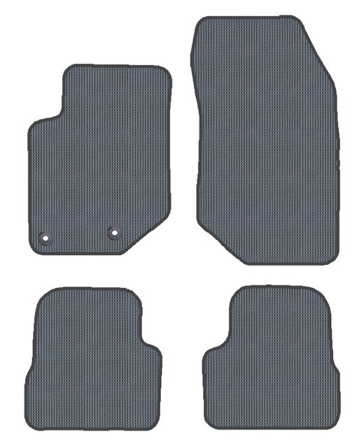 JGO. ALFOMBRAS "OFF ROAD" NEGRA MOD. OPEL MOKKA B (2021-) 2F - 2P