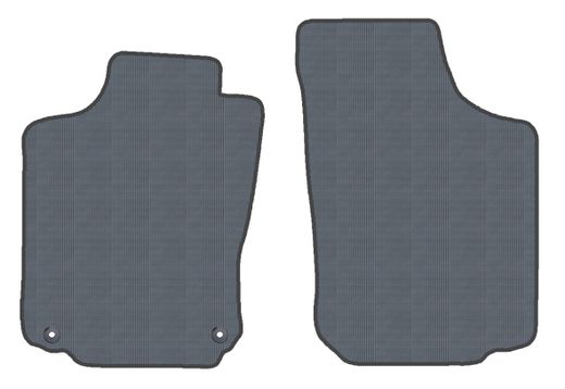 JGO. ALFOMBRAS "OFF ROAD" NEGRA MOD. OPEL TIGRA TWIN TOP (ROADSTER) (04-09) 1F - 2P+2C