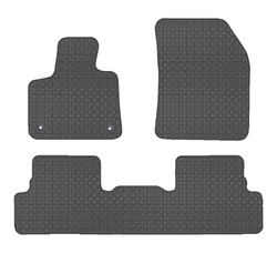 JGO. ALFOMBRAS OFF ROAD NEGRA MOD. PEUGEOT 3008 II (16-)