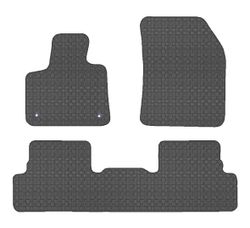 JGO. ALFOMBRAS OFF ROAD NEGRA MOD. PEUGEOT 3008 II (16-)