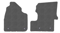 JGO. TAPETES "OFF ROAD" PRETO MOD. VOLKSWAGEN CRAFTER (06-18) 1F - 2P+2C