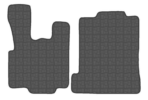 JGO. TAPETES PRETOS "OFF ROAD" MOD. DAF XF-105 (05-13) - 1F