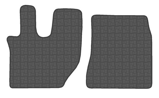 JGO. TAPETES PRETOS "OFF ROAD" MOD.