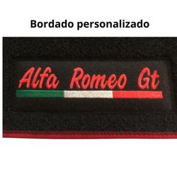 JGO. ALFOMBRAS PREMIUM NEGRA MOD. ALFA ROMEO GT