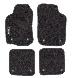JGO. ALFOMBRAS PREMIUM NEGRA MOD.  AUDI A-2  (99-05) con fijación específica