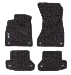 JGO. ALFOMBRAS PREMIUM NEGRA MOD.  AUDI A5 II (F53) COUPE (2016-) 2F - 2P+2C+4T