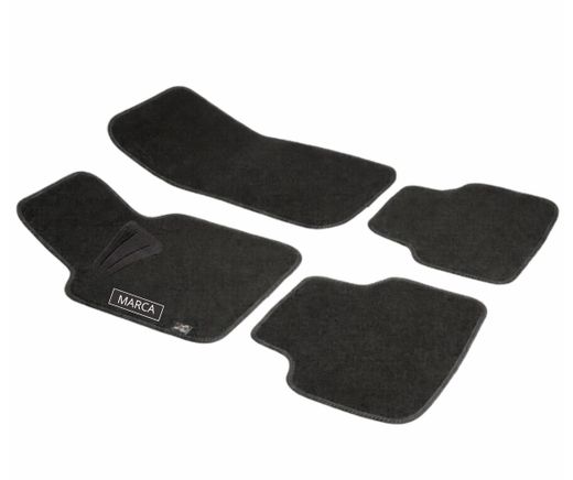 JGO. ALFOMBRAS PREMIUM NEGRA MOD. BMW SERIE 3 E-46 (2/98-3/05)