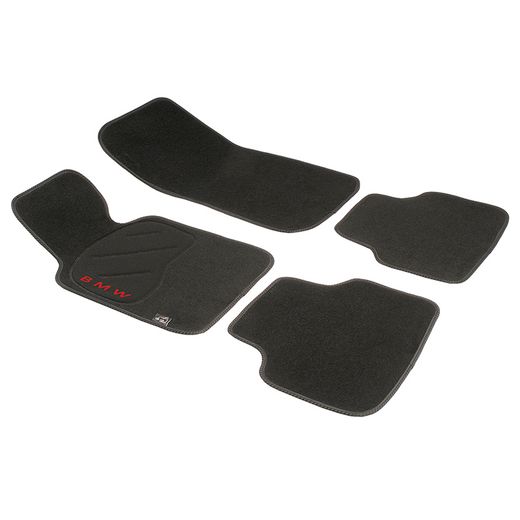 JGO. ALFOMBRAS PREMIUM NEGRA MOD. BMW SERIE 3 E-46 (2/98-3/05)