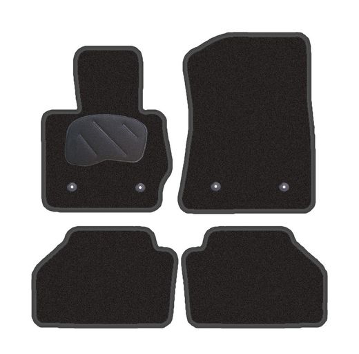 JGO. ALFOMBRAS PREMIUM NEGRA MOD. BMW X3 F25 con fijación velcro especial - 2