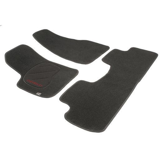 JGO. ALFOMBRAS PREMIUM NEGRA MOD. CHEVROLET TACUMA (05-)