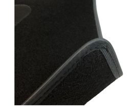 JGO. ALFOMBRAS PREMIUM NEGRA MOD. CITROEN JUMPER ( 06- ) ZONA DELANTERA