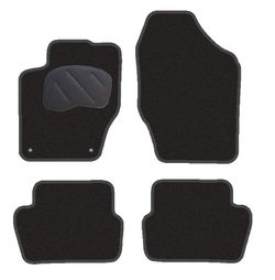 JGO. ALFOMBRAS PREMIUM NEGRA MOD. DS4 CROSSBACK (15-) 2F - 2P