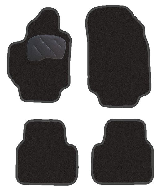 JGO. ALFOMBRAS PREMIUM NEGRA MOD.  FIAT CROMA (01-)