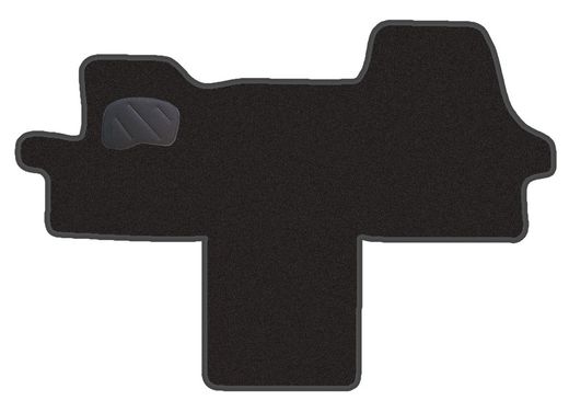 JGO. ALFOMBRAS PREMIUM NEGRA MOD.  FIAT DUCATO III 06- PARTE DELANTERA