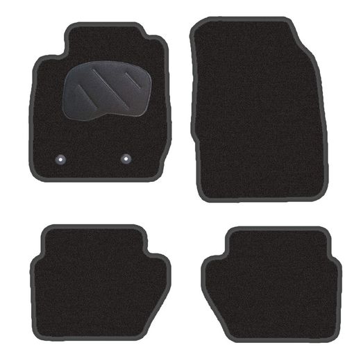 JGO. ALFOMBRAS PREMIUM NEGRA MOD. FORD ECOSPORT 5P (12-)