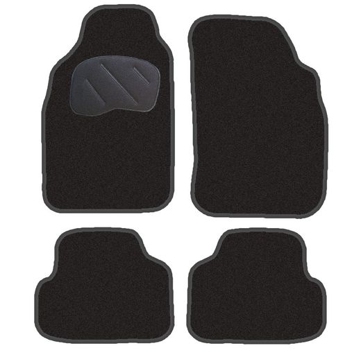 JGO. ALFOMBRAS PREMIUM NEGRA MOD.  FORD ESCORT  (90-94) - ORION