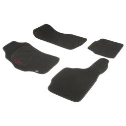 JGO. ALFOMBRAS PREMIUM NEGRA MOD.  HONDA CIVIC  (96-00)