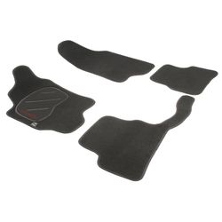 JGO. ALFOMBRAS PREMIUM NEGRA MOD.  HYUNDAI COUPE  (02-)