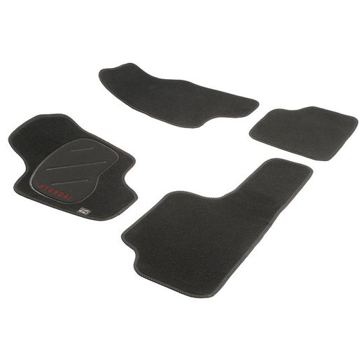 JGO. ALFOMBRAS PREMIUM NEGRA MOD.  HYUNDAI GETZ (04-)