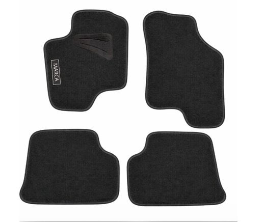 JGO. ALFOMBRAS PREMIUM NEGRA MOD. HYUNDAI GETZ (04-)