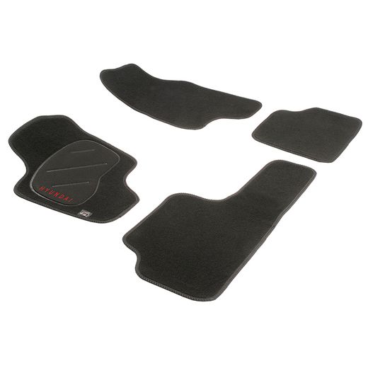 JGO. ALFOMBRAS PREMIUM NEGRA MOD. HYUNDAI GETZ (04-)
