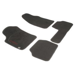 JGO. ALFOMBRAS PREMIUM NEGRA MOD.  HYUNDAI I-10  (09-)