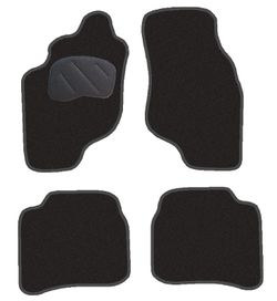 JGO. ALFOMBRAS PREMIUM NEGRA MOD.  HYUNDAI LANTRA  (95-)