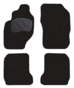 JGO. ALFOMBRAS PREMIUM NEGRA MOD.  HYUNDAI TERRACAN (02-)