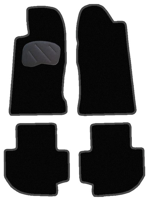 JGO. ALFOMBRAS PREMIUM NEGRA MOD.  JAGUAR XJ6 (95-03)