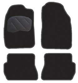 JGO. ALFOMBRAS PREMIUM NEGRA MOD.  MAZDA 2 (-06)