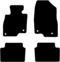 JGO. ALFOMBRAS PREMIUM NEGRA MOD. MAZDA 6 5P FAMILIAR  ( 12- )