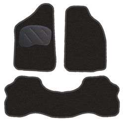 JGO. ALFOMBRAS PREMIUM NEGRA MOD.  MAZDA B2500 PICK-UP (serie b) (98)