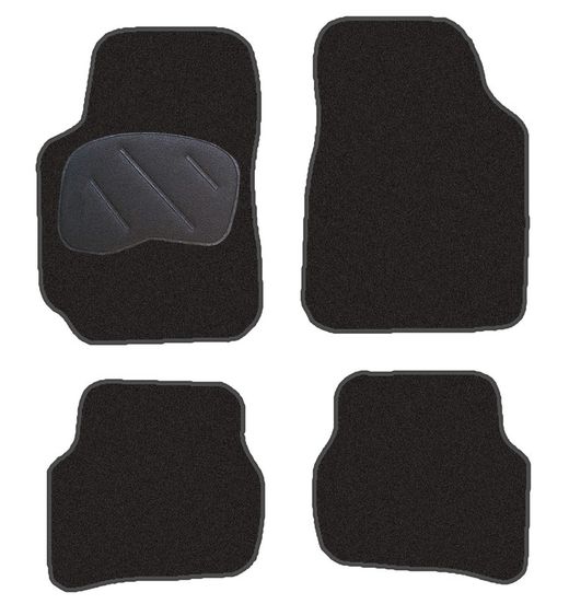 JGO. ALFOMBRAS PREMIUM NEGRA MOD.  MAZDA MX3 COUPE