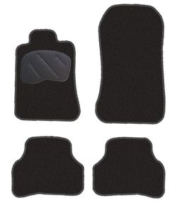 JGO. ALFOMBRAS PREMIUM NEGRA MOD. MERCEDES CLASE C CARR. 202 (03/93-4/00)