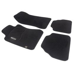 JGO. ALFOMBRAS PREMIUM NEGRA MOD.  MERCEDES CLASE E CARR. 210 (96-02)