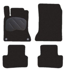 JGO. ALFOMBRAS PREMIUM NEGRA MOD. MERCEDES CLASE GLA X156 5P (13-)