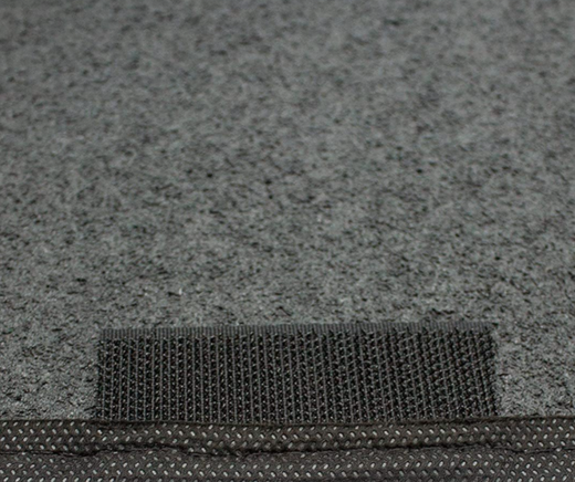 JGO. ALFOMBRAS PREMIUM NEGRA MOD. MITSUBISHI GRANDIS (03-11)2F - 2P