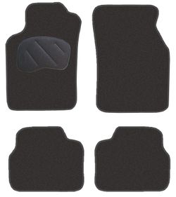 JGO. ALFOMBRAS PREMIUM NEGRA MOD.  NISSAN ALMERA (7/95-2/00)