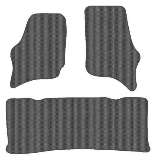 JGO. ALFOMBRAS PREMIUM NEGRA MOD. NISSAN VANETTE ( 01- )