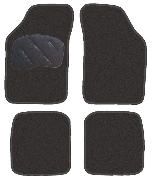 JGO. ALFOMBRAS PREMIUM NEGRA MOD.  PEUGEOT 106