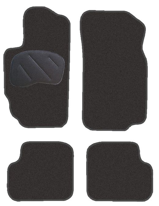 JGO. ALFOMBRAS PREMIUM NEGRA MOD.  PEUGEOT 406