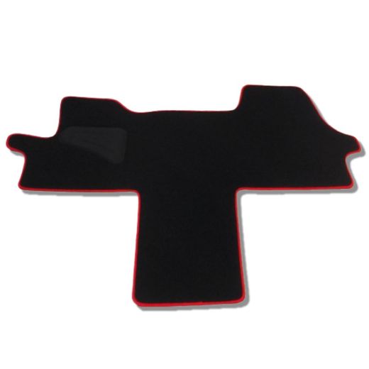 JGO. ALFOMBRAS PREMIUM NEGRA MOD. PEUGEOT BOXER II 06- PARTE DELANTERA