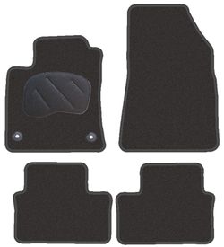 JGO. ALFOMBRAS PREMIUM NEGRA MOD.  RENAULT CLIO V ( 19- ) 2F - 2P