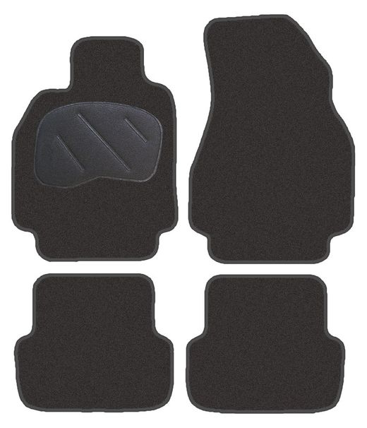 JGO. ALFOMBRAS PREMIUM NEGRA MOD.  RENAULT MEGANE II (9/02-08)