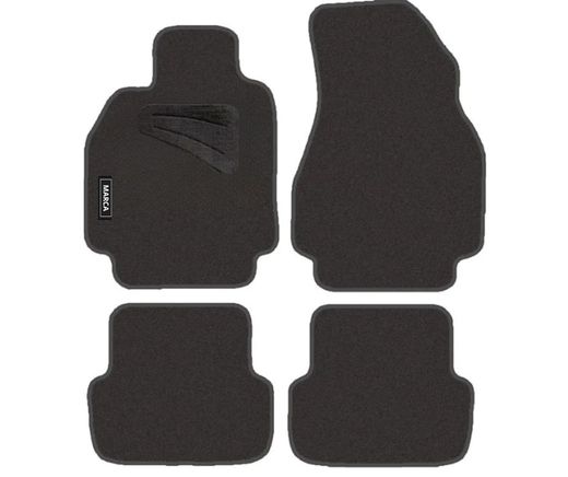 JGO. ALFOMBRAS PREMIUM NEGRA MOD. RENAULT MEGANE II (9/02-08)